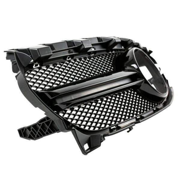 Sport Kühlergrill Schwarz Glanz passt passend für Mercedes C117 W117 CLA Mopf + 45 AMG
