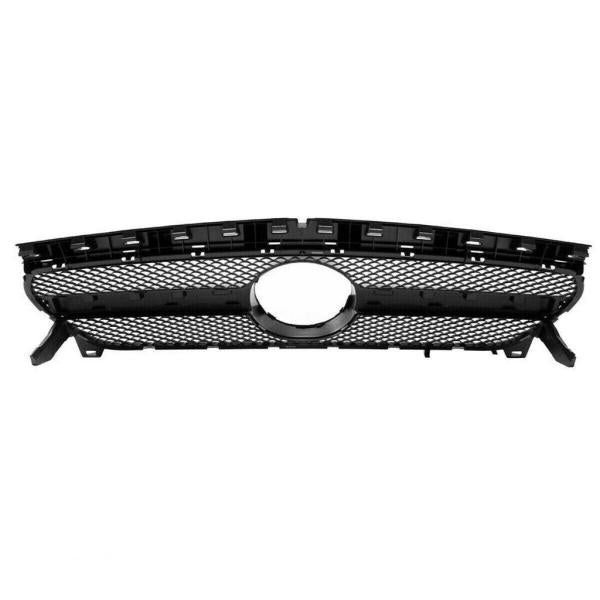 Sport Kühlergrill Schwarz Glanz passt passend für Mercedes C117 W117 CLA Mopf + 45 AMG