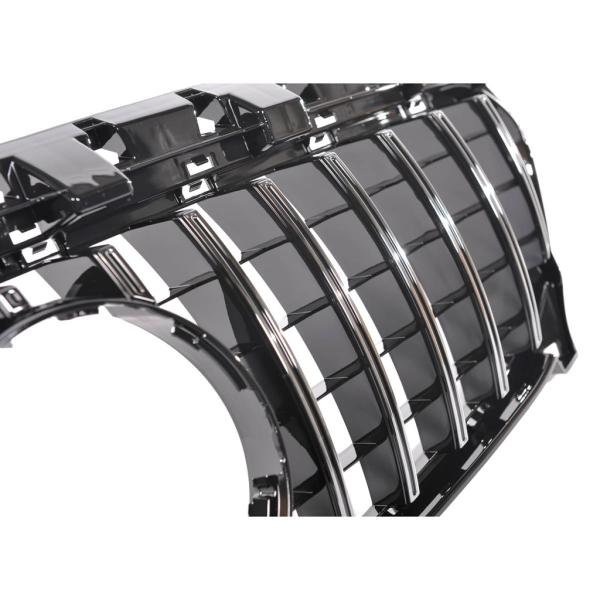 Kühlergrill schwarz / glanz passend für Mercedes CLA 117 16-19 Sport-Panamericana GT