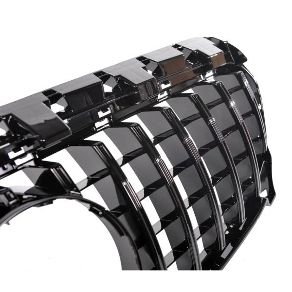 Kühlergrill schwarz / glanz passend für Mercedes CLA 117 16-19 Sport-Panamericana GT
