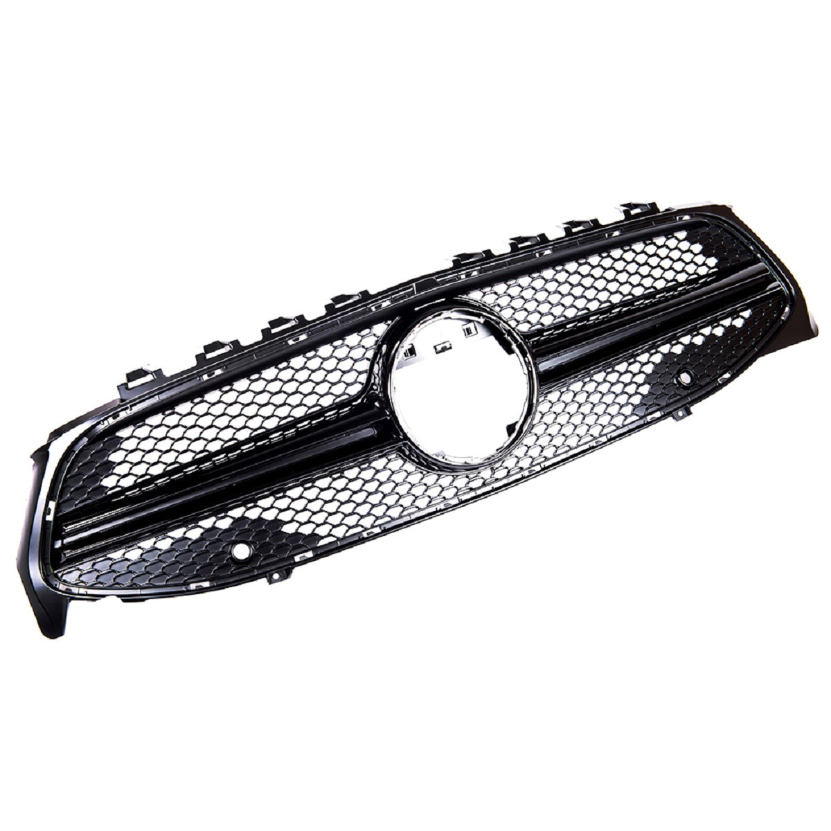 Front Grille Black without Camera passend für Mercedes CLA C118 2019-2023 – Bild 3