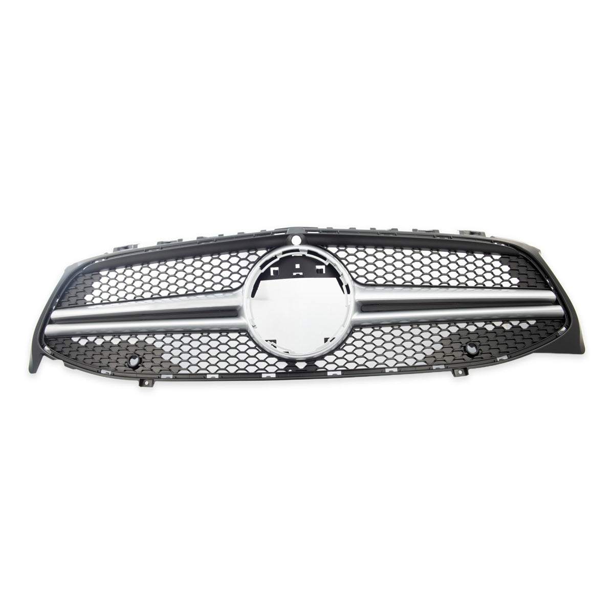 Sport Grille Silver A-Type W/PDC+Camera passend für Mercedes CLA 2019-now – Bild 3
