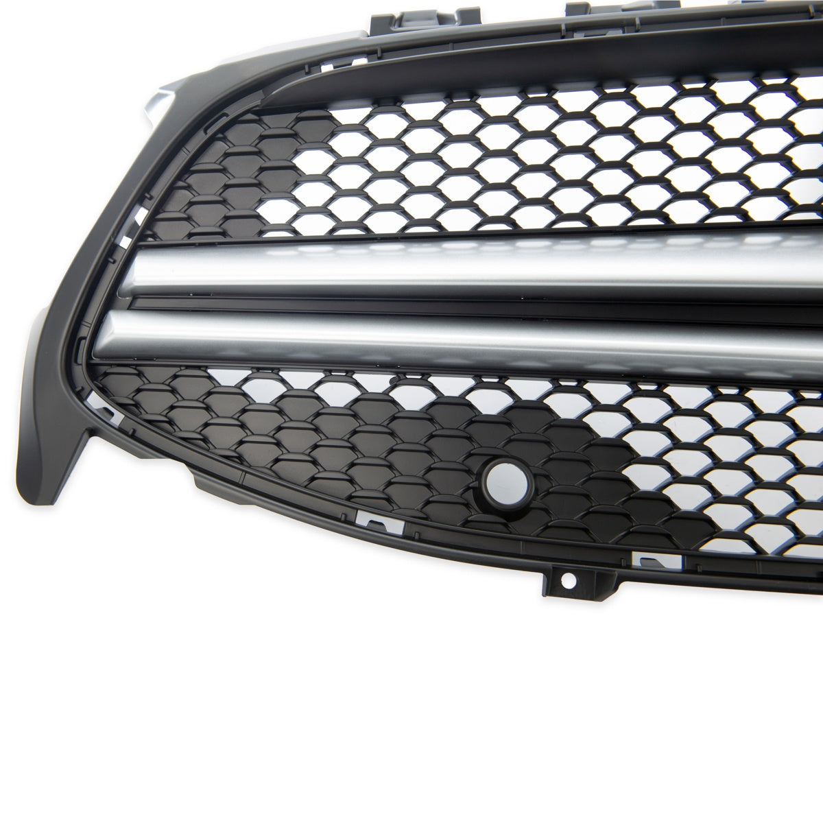 Sport Grille Silver A-Type W/PDC+Camera passend für Mercedes CLA 2019-now – Bild 4