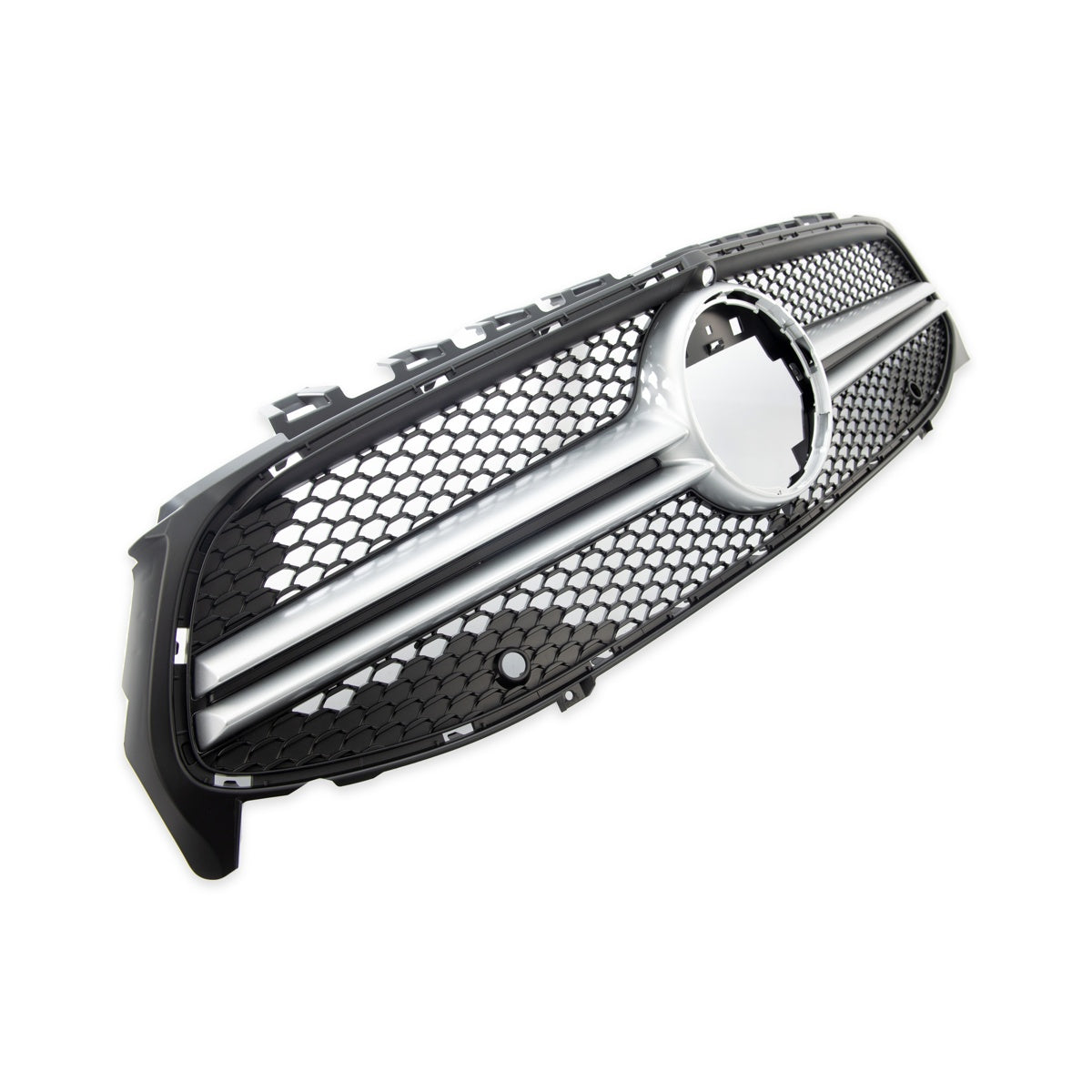 Sport Grille Silver A-Type W/PDC+Camera passend für Mercedes CLA 2019-now – Bild 5
