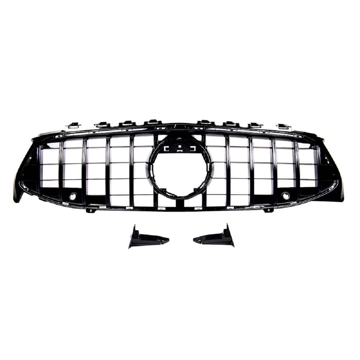 GT Gloss Black Front Grille passend für Mercedes CLA C118 X118 2019-2023 – Bild 2
