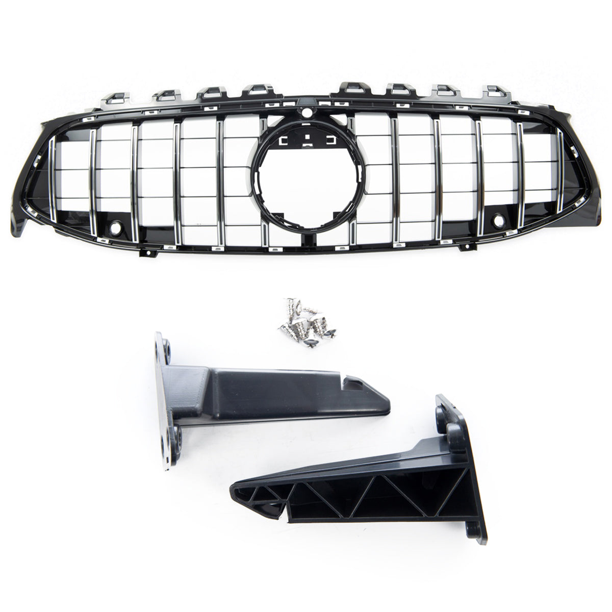 GT Chrome Front Grille passend für Mercedes CLA C118 X118 2019-2023 – Bild 2