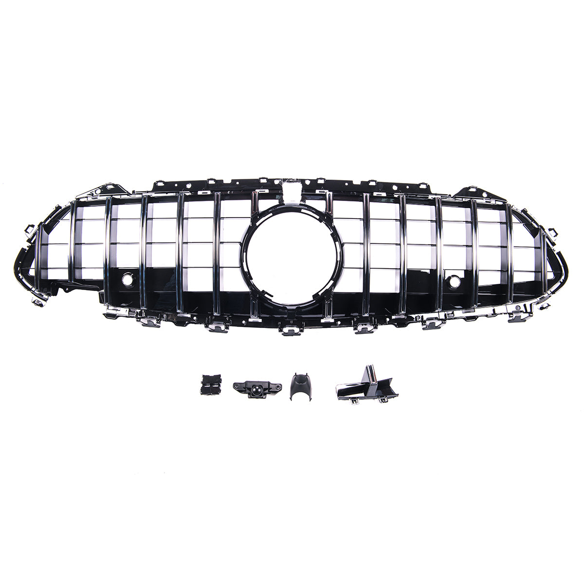 GT Style Chrome & Black Front Grille passend für Mercedes CLS C257 2018-2023 – Bild 2