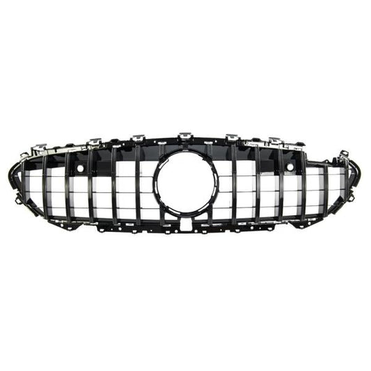 Kühlergrill Schwarz passt passend für Mercedes CLS C257 auch Kamera Sport-Panamericana