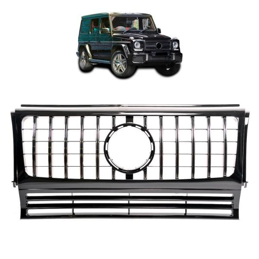 Kühlergrill Chrom passend für Mercedes G-Klasse W463 ab 1990-2018 Sport-Panamericana GT