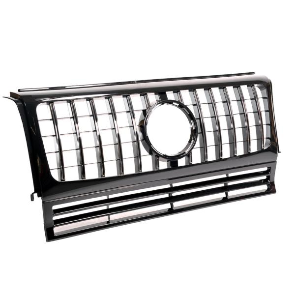 Kühlergrill Chrom passend für Mercedes G-Klasse W463 ab 1990-2018 Sport-Panamericana GT