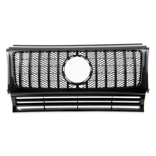 Kühlergrill Frontgrill Schwarz glanz passend für Mercedes G Modell W463 90-18
