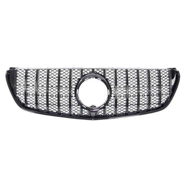 Kühlergrill Schwarz passt passend für Mercedes V-Klasse Viano W447 Sport-Panamericana