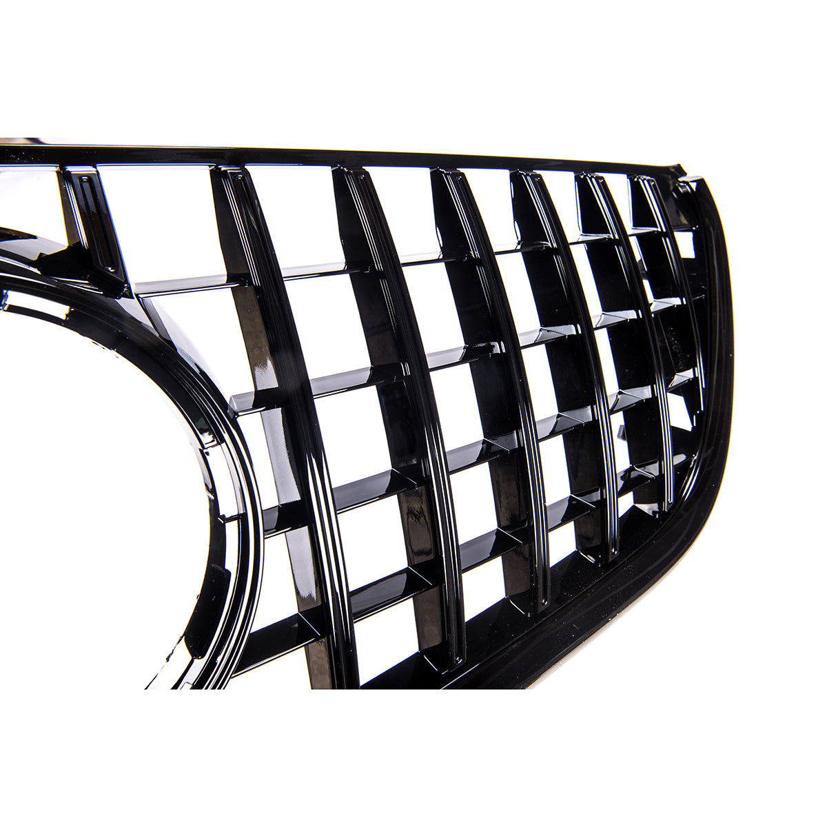 GT Style Front Grille Gloss Black passend für Mercedes Vito 2014-2019 – Bild 3