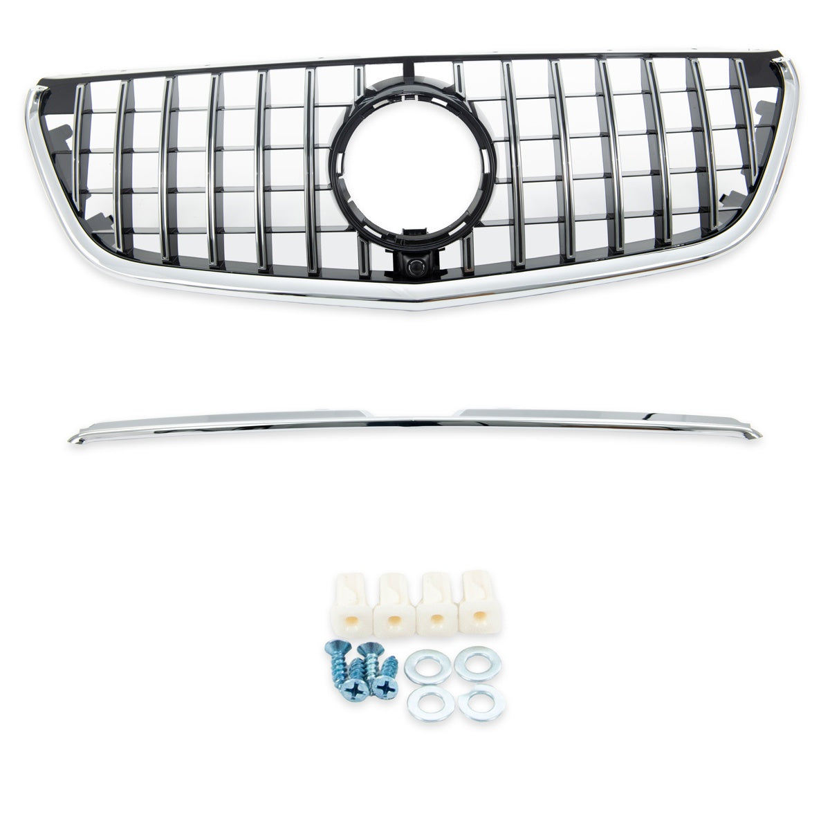 GT Chrome Front Grille passend für Mercedes Vito W447 2014-2019 – Bild 2