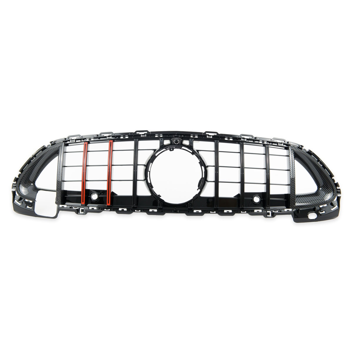Front Grille GT Red/Carbon Look passend für Mercedes C-Class W206 2021-present – Bild 3