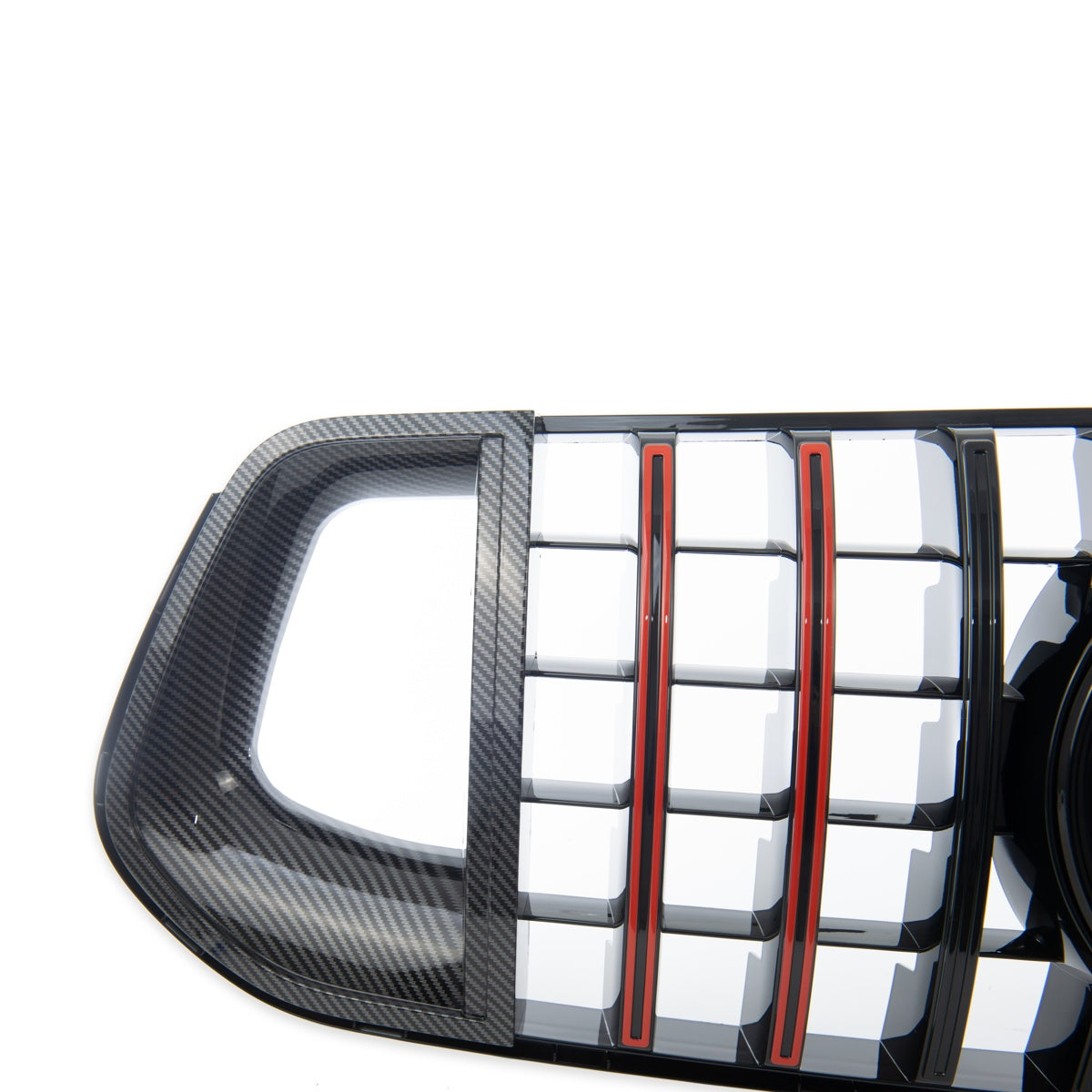 GT-R Carbon Look Front Grille passend für Mercedes GLE V167 C167 2018+ – Bild 3