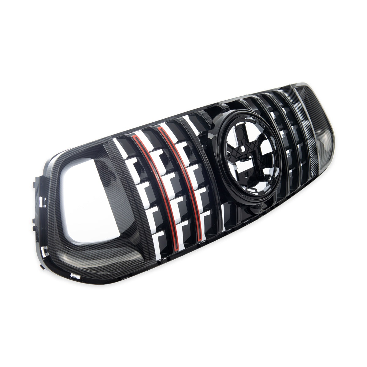 GT-R Carbon Look Front Grille passend für Mercedes GLE V167 C167 2018+ – Bild 4