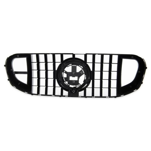 Kühlergrill Frontgrill schwarz GT-R Carbon Look passend für MERCEDES GLS (X167) 2018-