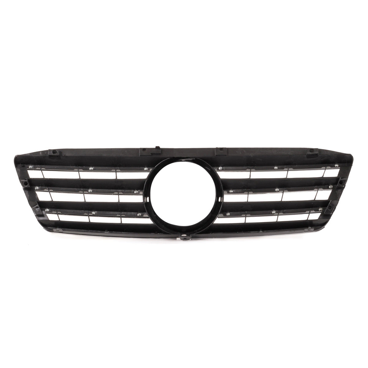 Sport Grille Gloss Black & Chrome passend für Mercedes C-Class W203 2000-2007 – Bild 4