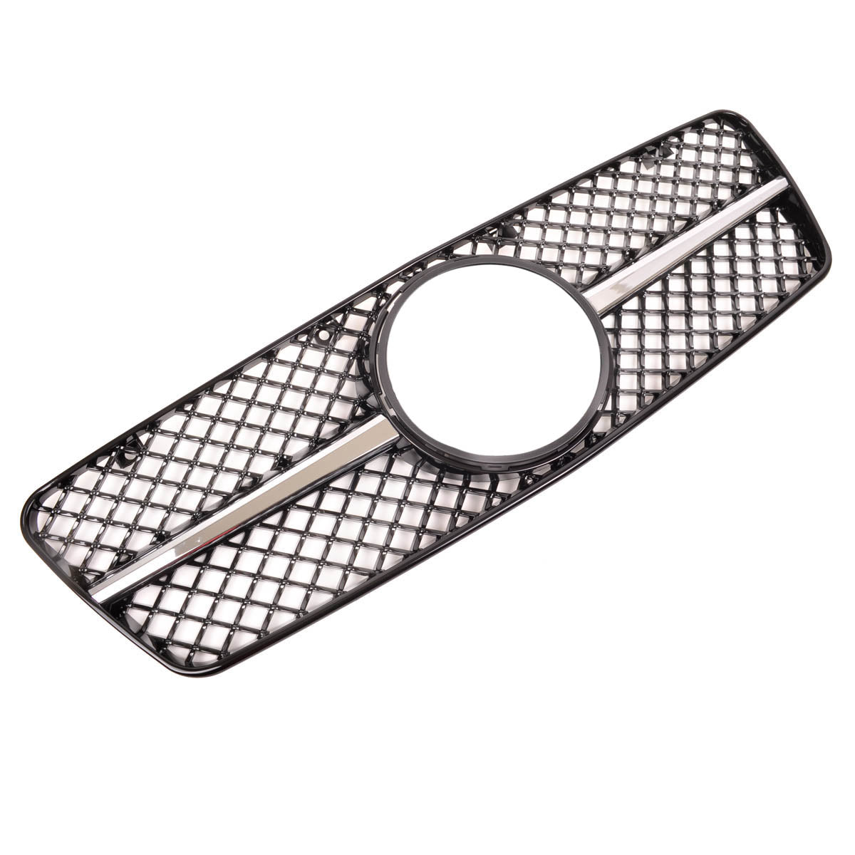 Front Grille Chrome & Black passend für Mercedes CLK W208 1997-2002 – Bild 3