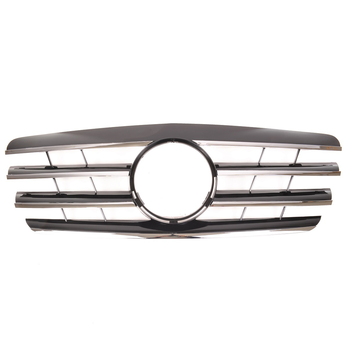 Front Grille Chrome & Black passend für Mercedes E-Class W210 1999-2002 – Bild 2