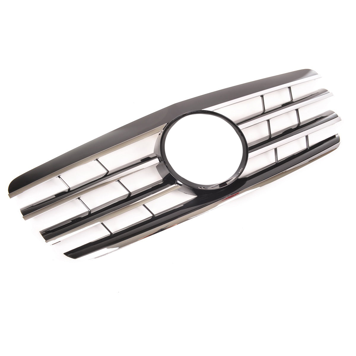 Front Grille Chrome & Black passend für Mercedes E-Class W210 1999-2002 – Bild 3