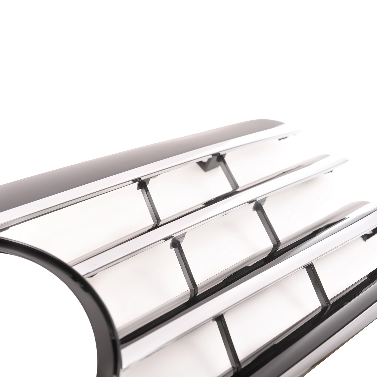 Front Grille Chrome & Black passend für Mercedes E-Class W210 1999-2002 – Bild 4