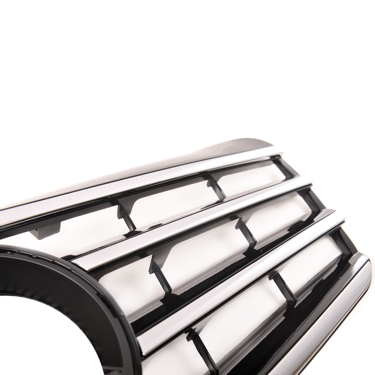 Sport Grille Chrome & Black passend für Mercedes E-Class W211 S211 2006-2009 – Bild 4