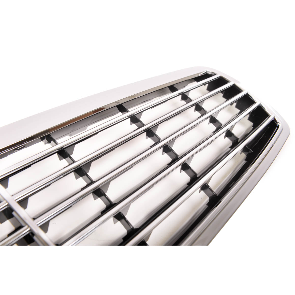 Front Grille Gloss Black Chrome passend für Mercedes E-Class W211 2002-2006 – Bild 4