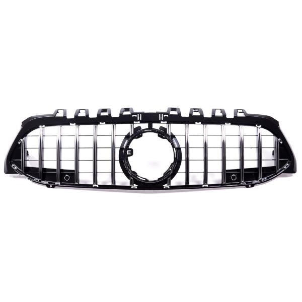Kühlergrill Schwarz chrom passend für Mercedes A-Klasse W177 & Sport-Panamericana GT