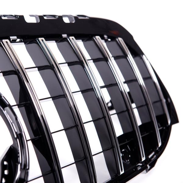 Kühlergrill Schwarz chrom passend für Mercedes A-Klasse W177 & Sport-Panamericana GT