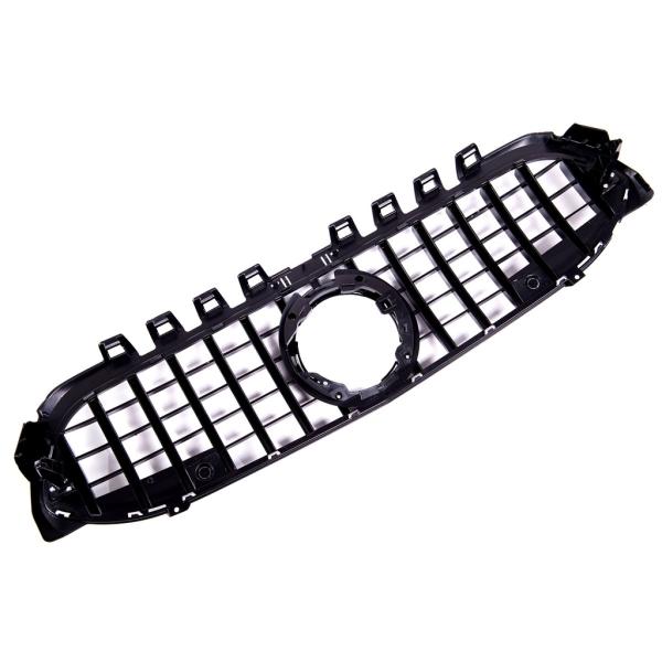 Kühlergrill Schwarz chrom passend für Mercedes A-Klasse W177 & Sport-Panamericana GT