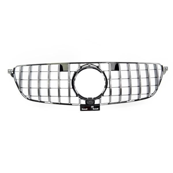 Kühlergrill Chrom passt passend für Mercedes GLE (ML) W166 15-18 + Sport-Panamericana GT
