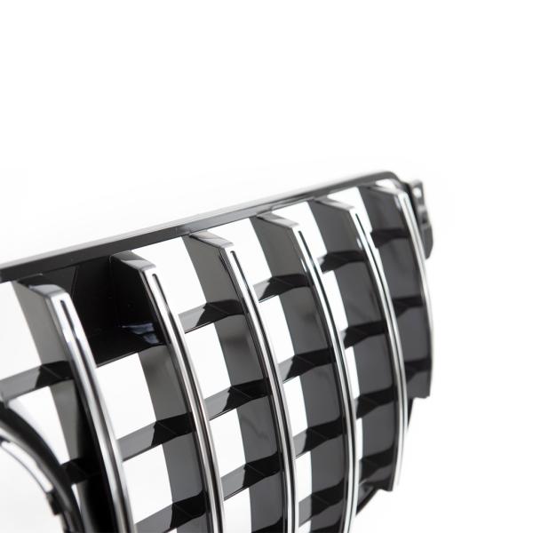 Kühlergrill Chrom passt passend für Mercedes GLE (ML) W166 15-18 + Sport-Panamericana GT