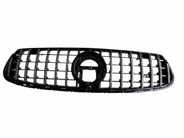 Kühlergrill chrom passend für Mercedes GLC X253 Facelift ohne AMG Sport Panamericana GT