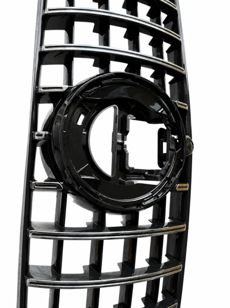 Kühlergrill chrom passend für Mercedes GLC X253 Facelift ohne AMG Sport Panamericana GT
