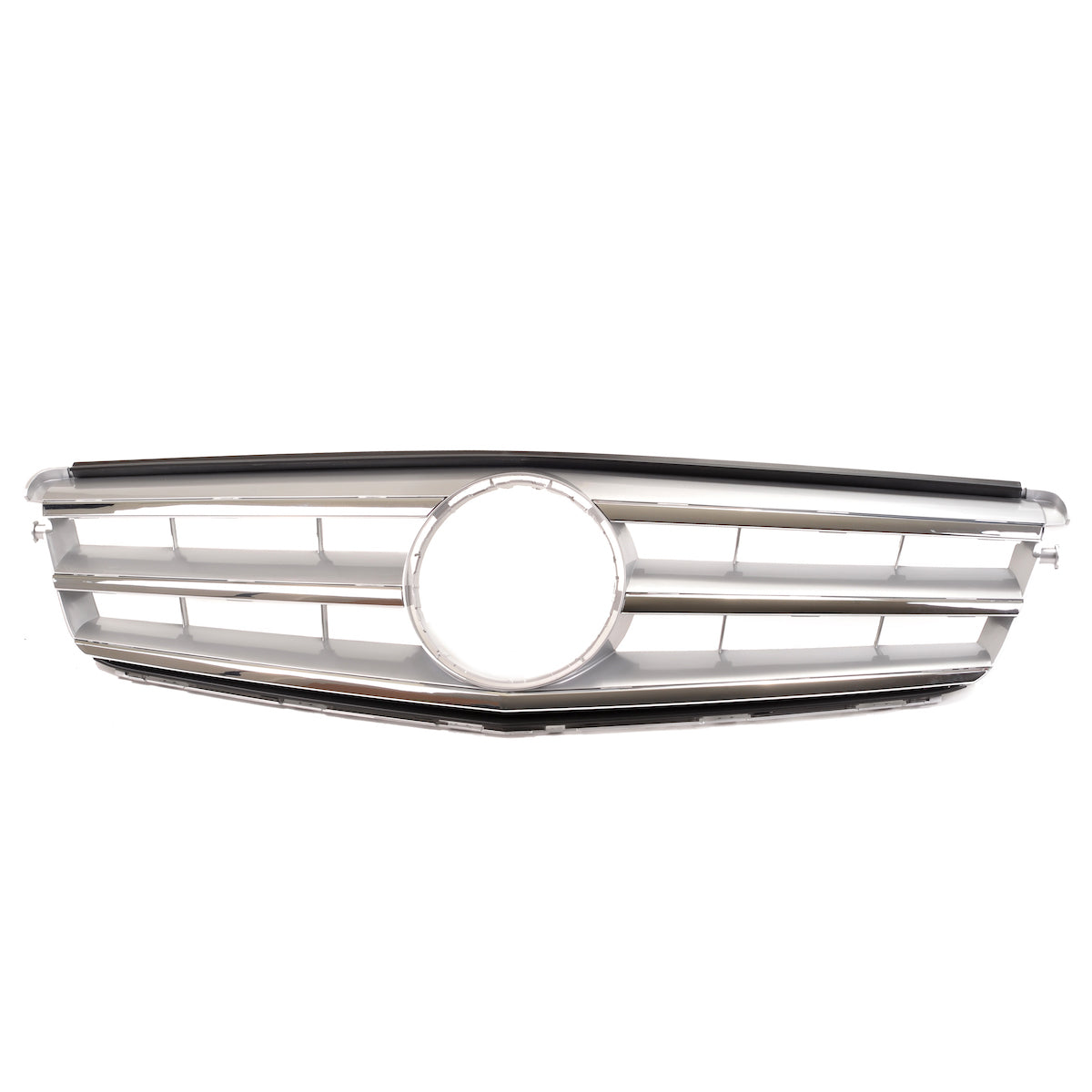 Front Grille Chrome & Silver passend für Mercedes C-Class W204 2007-2015 – Bild 2