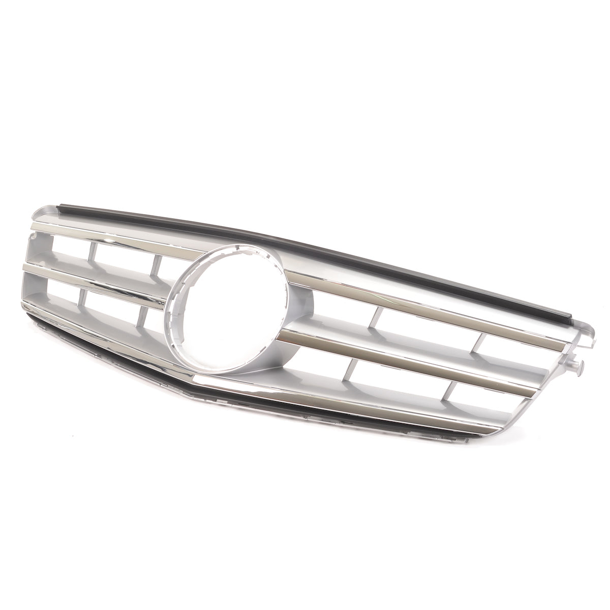 Front Grille Chrome & Silver passend für Mercedes C-Class W204 2007-2015 – Bild 3