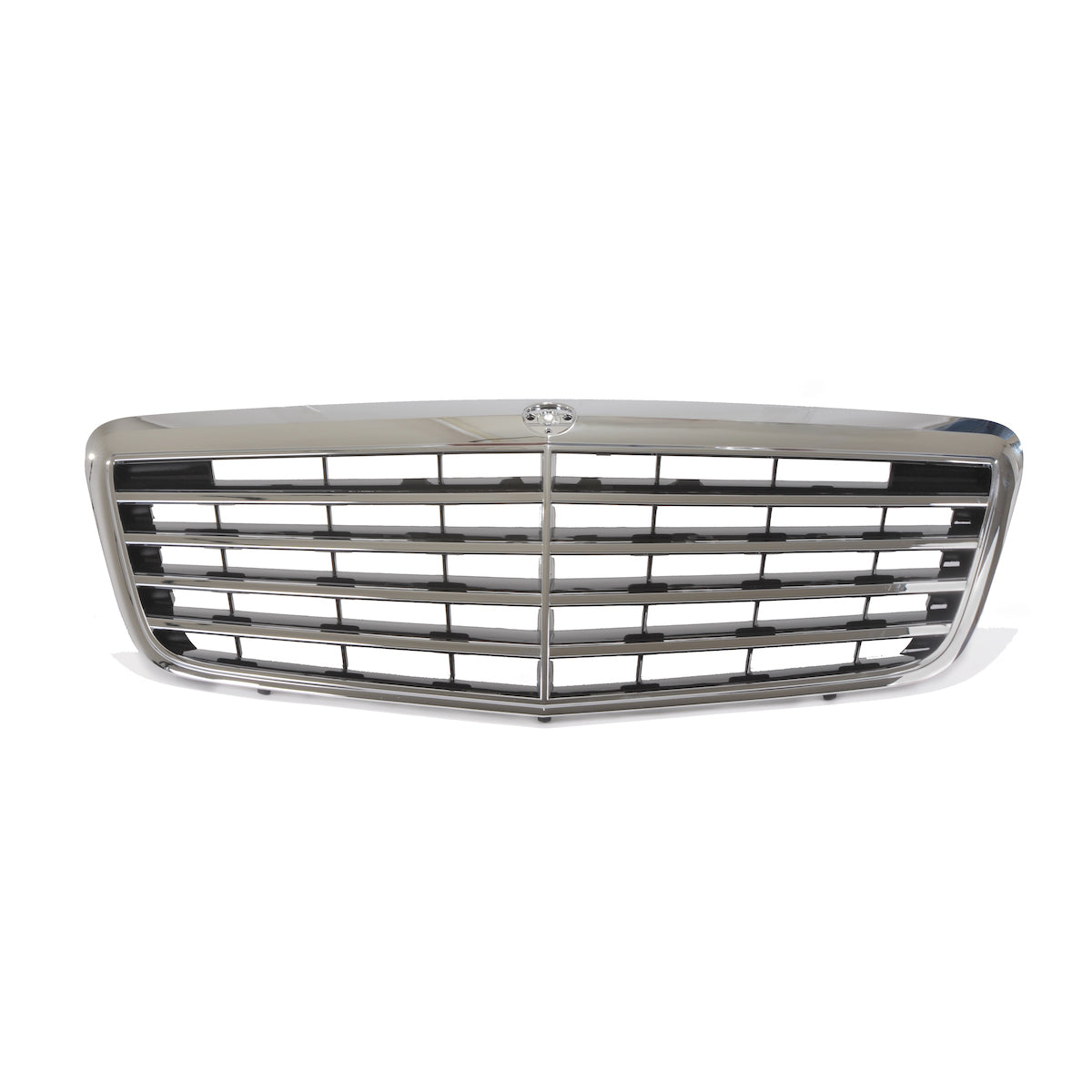 Front Grille Chrome passend für Mercedes E-Class W211 Facelift 2006-2009 – Bild 2