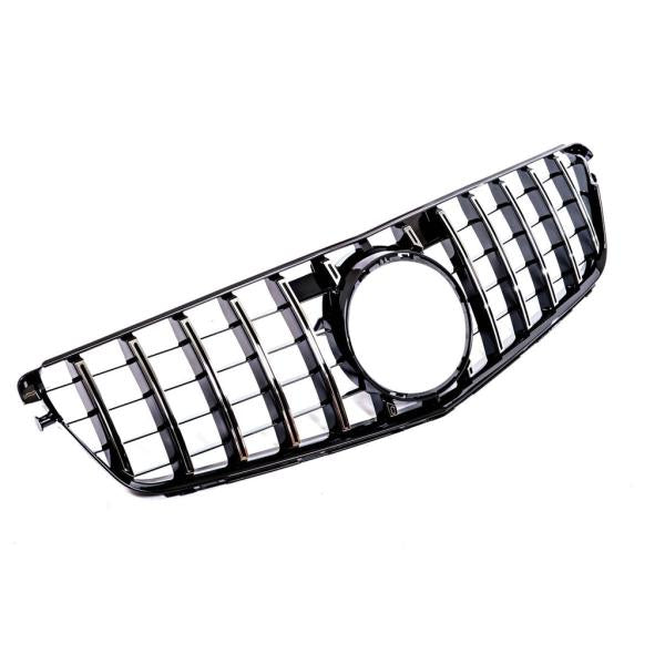 Kühlergrill Schwarz chrom passend für Mercedes W204 S204 C204 Panamericana 07-15