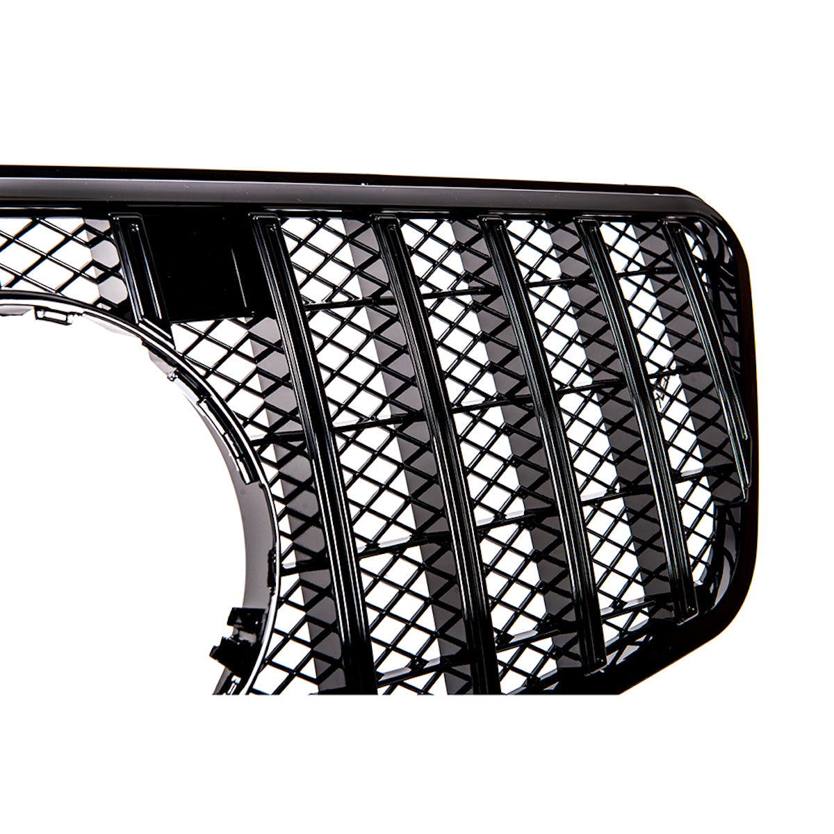 Front Grille Panamericana GT Gloss Black passend für Mercedes E-Class W212 09-13 – Bild 4