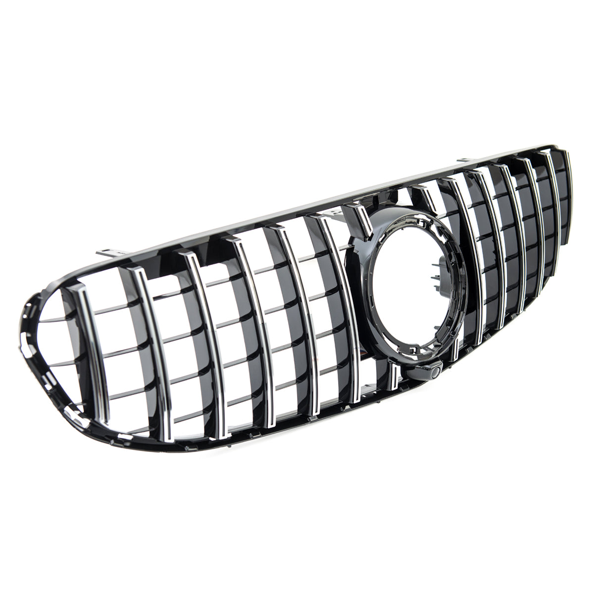 Front Grille GT Chrome passend für Mercedes GLC X253 C253 Facelift 2019-2023 – Bild 3