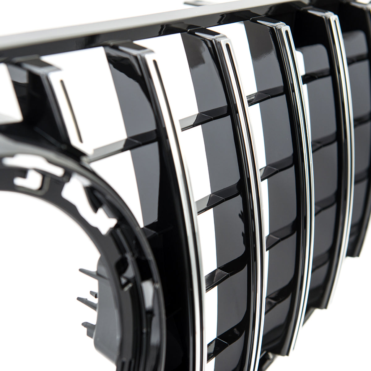 Front Grille GT Chrome passend für Mercedes GLC X253 C253 Facelift 2019-2023 – Bild 4