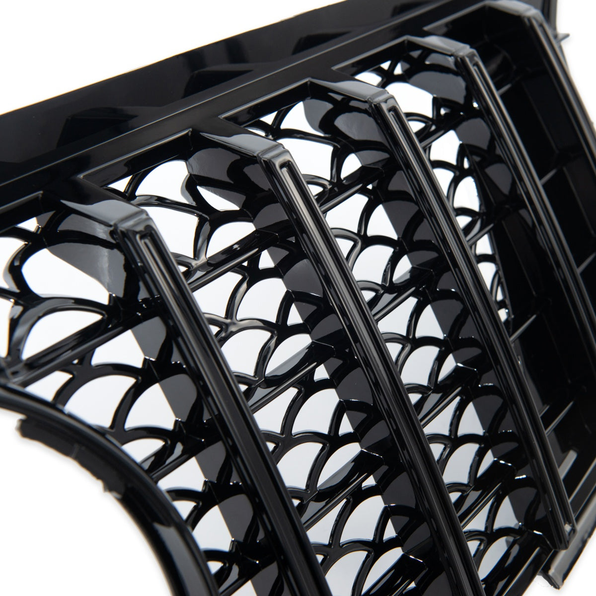 Front Grille Gloss Black passend für Mercedes ML-Class W164 2005-2008 – Bild 5