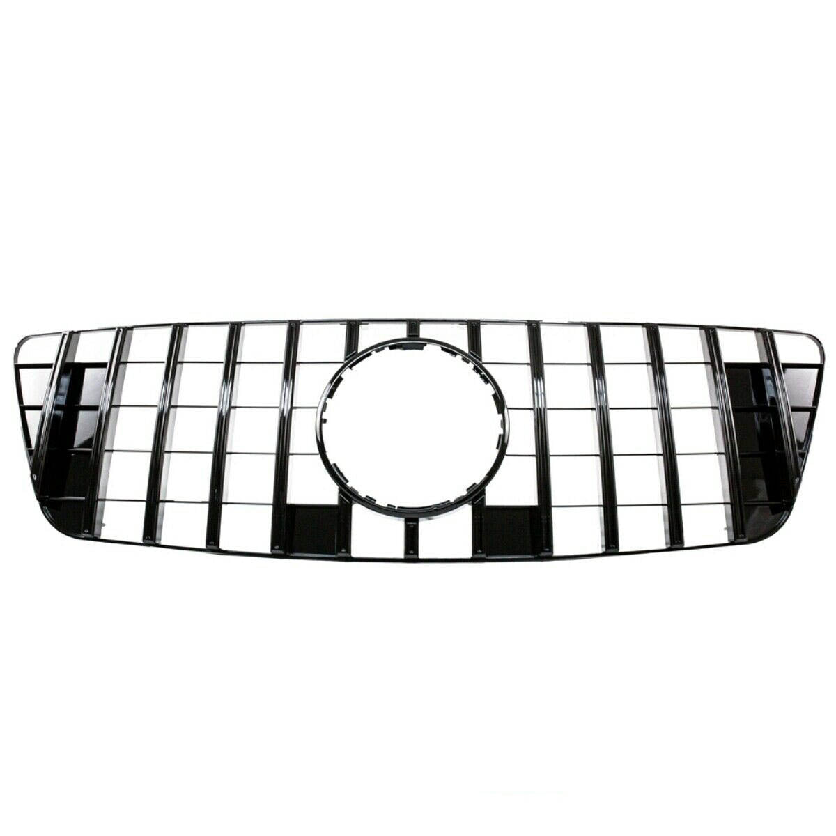 GT Style Front Grille Gloss Black passend für Mercedes M-Class W164 2009-2012 – Bild 2