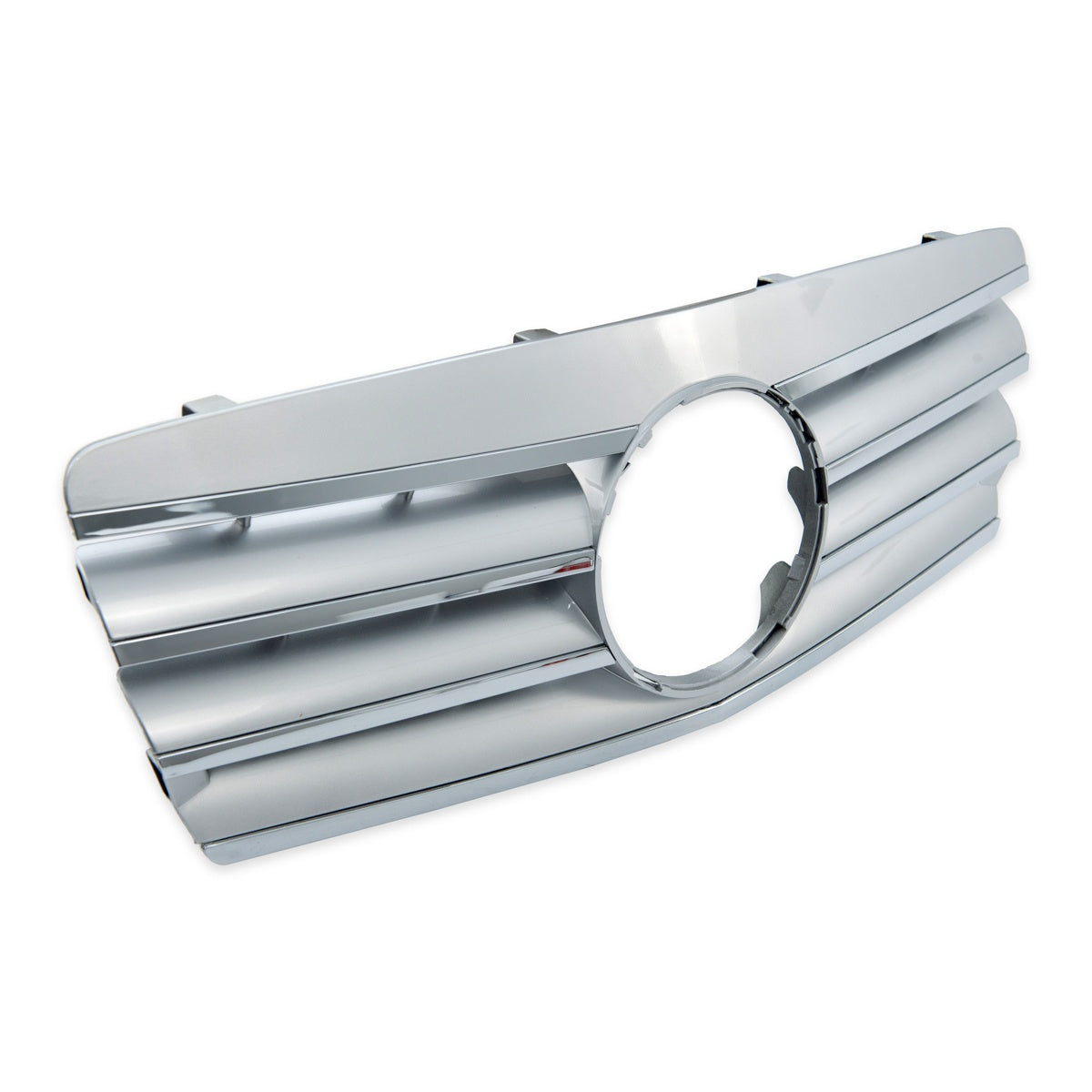 Sport Grille Chrome & Silver passend für Mercedes C-Class W203 2000-2007 – Bild 5