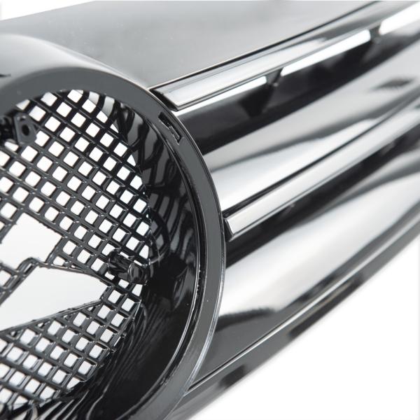 Sport Kühlergrill Schwarz glanz passend für Mercedes Benz SL (R129) ab 1989-2001