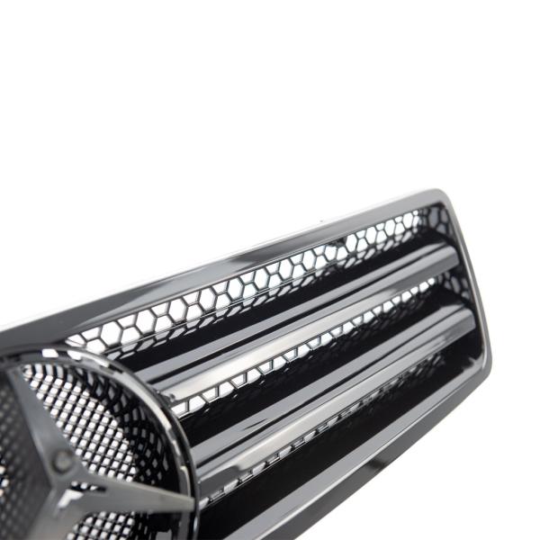 Sport Kühlergrill Schwarz glanz passend für Mercedes Benz SL (R129) ab 1989-2001