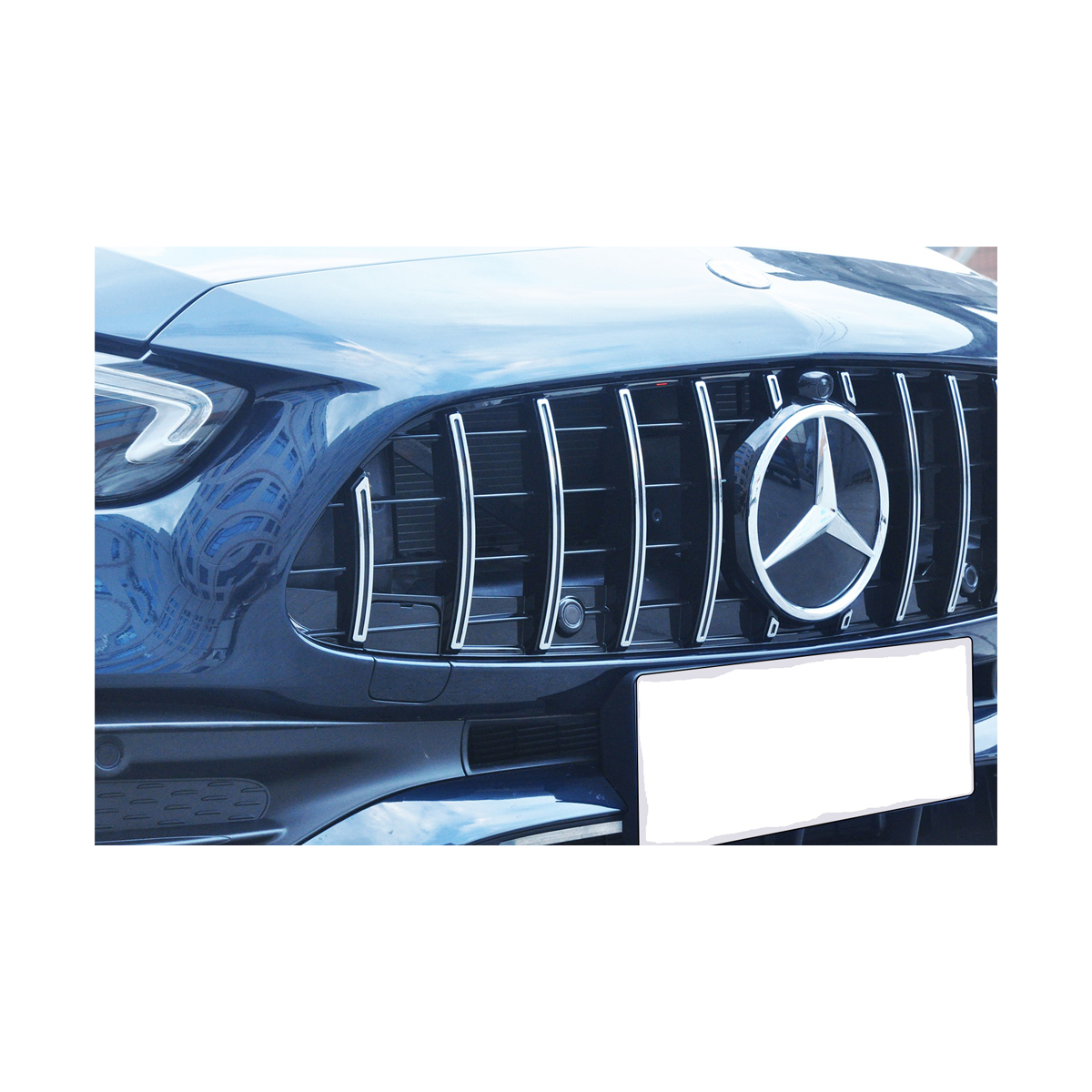 GT Chrome & Black Front Grille passend für Mercedes C-Class W206 S206 2021+ – Bild 1