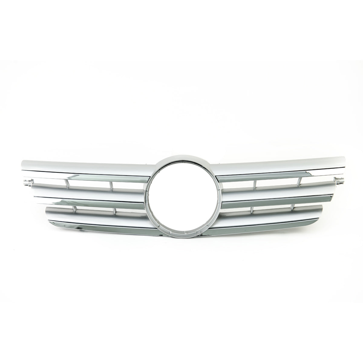 Front Grille Silver Chrome passend für Mercedes C-Class Sportcoupe CL203 00-07 – Bild 3
